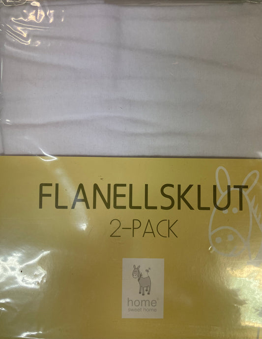 Flanellsklut 70x70 2pk.